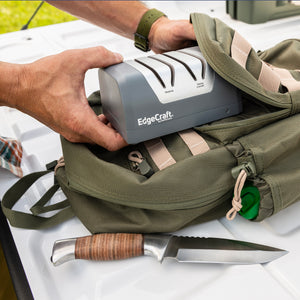EdgeCraft Rechargeable Two-Stage DC 220 Electric Knife Sharpener